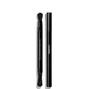 CHANEL Dual-Ended Eyeshadow Brush in Black